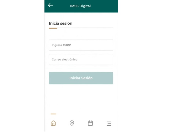 Accede con tus datos personales en IMSS
