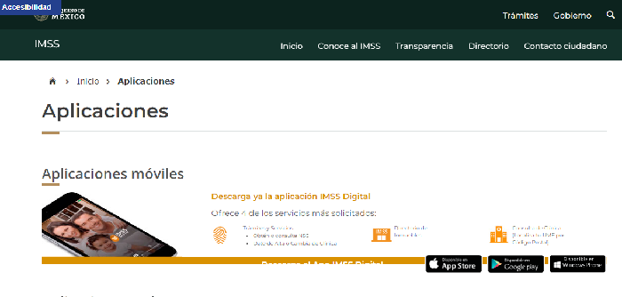 Descarga la App del IMSS Digital