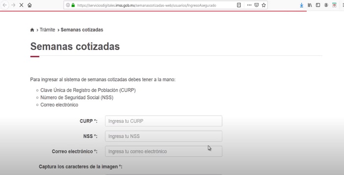 semanas cotizadas